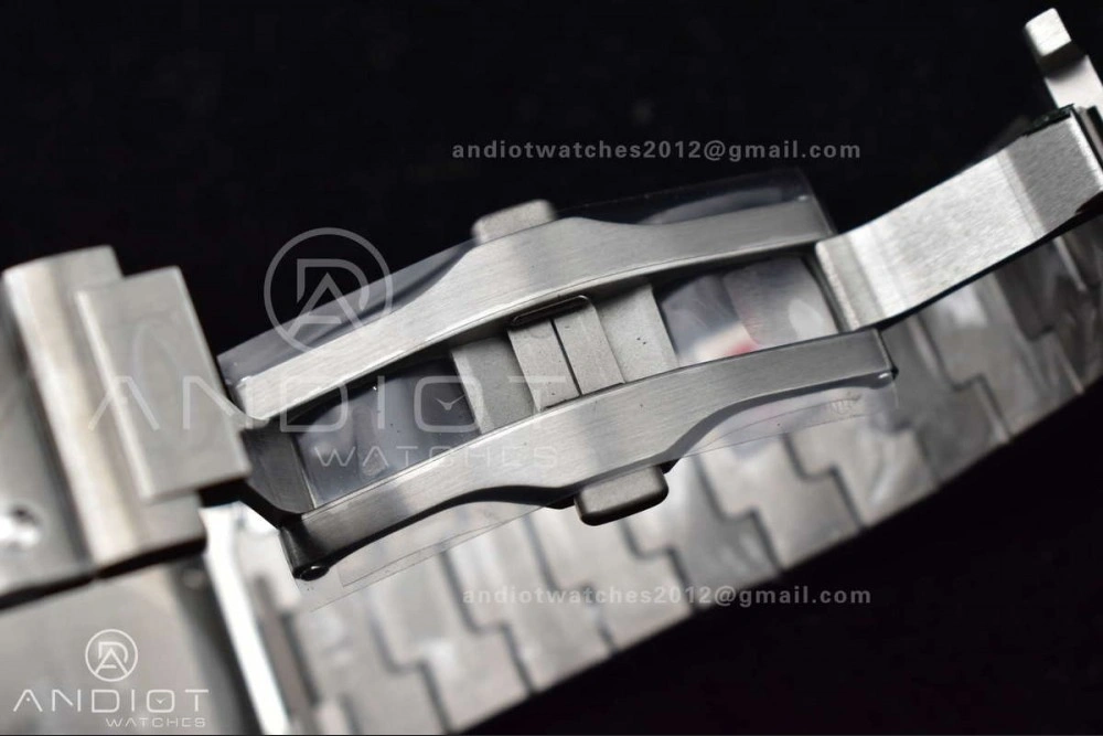 Neat Santos de Cartier 40mm BVF 1:1 Best Edition Brown Dial on SS SmartLinks Bracelet MIYOTA 222