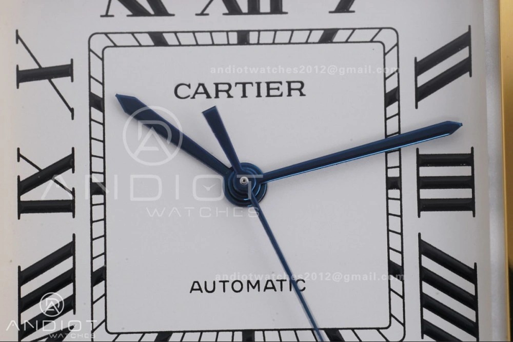 Santos de Cartier 40mm BVF 1:1 Best Edition YG White Dial on YG Smart-Links Bracelet MIYOTA Stretchable 215