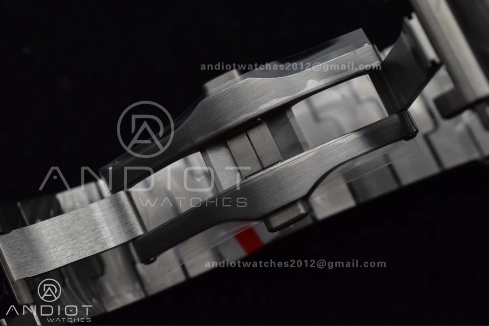 Santos de Cartier 40mm SS AF 1:1 Best Edition Gray Dial on SS Smart Links Bracelet MIYOTA Tailored 239