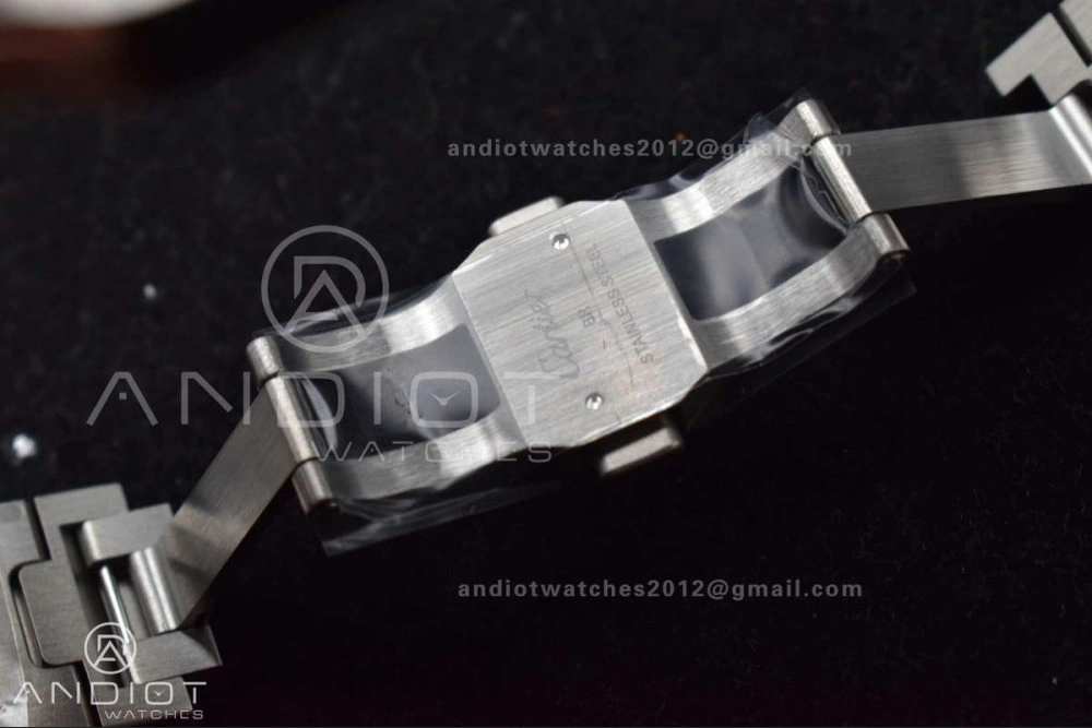 Santos de Cartier 40mm SS YG BVF 1:1 Best Edition Gray Dial on SS YG SmartLinks Bracelet MIYOTA SmoothTexture 245