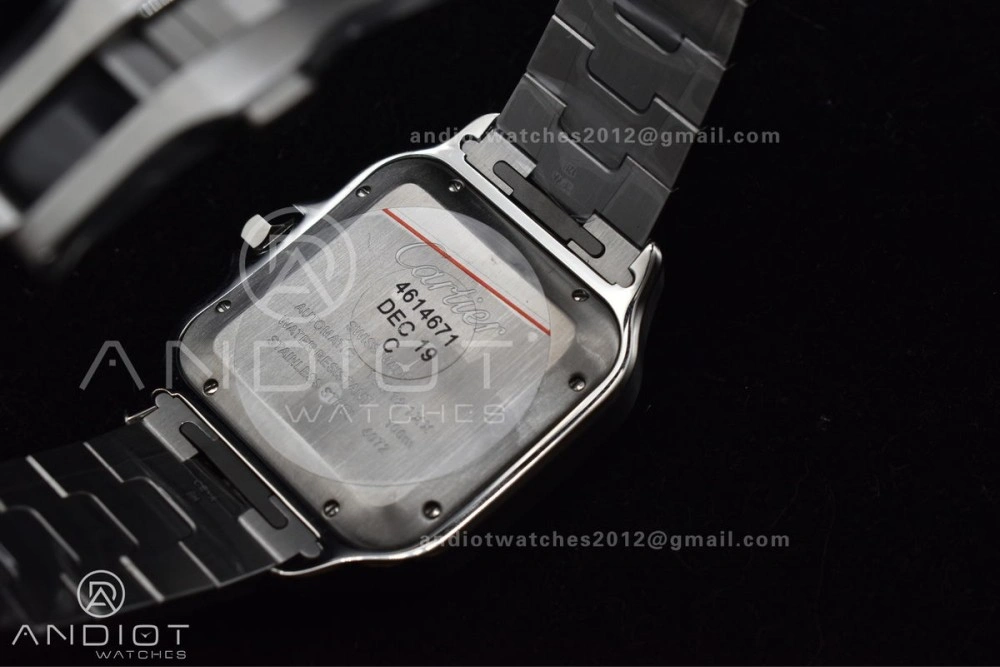Santos de Cartier 40mm SS YG BVF 1:1 Best Edition White Dial on SS YG SmartLinks Bracelet MIYOTA 9015 V Tailored 1053