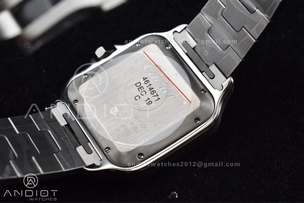 Santos de Cartier 40mm SS YG BVF 1:1 Best Edition White Dial on SS YG SmartLinks Bracelet MIYOTA 9015 V Tailored 1053