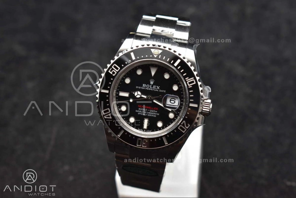 TimelessDesign Sea-Dweller 126600 Clean 1:1 Best Edition 904L SS Case and Bracelet VR 1055
