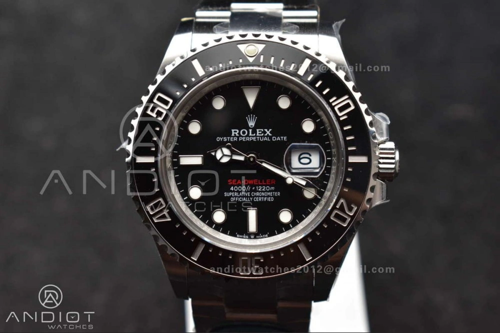 TimelessDesign Sea-Dweller 126600 Clean 1:1 Best Edition 904L SS Case and Bracelet VR 1055