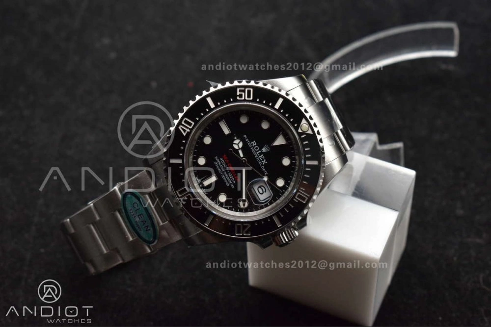 TimelessDesign Sea-Dweller 126600 Clean 1:1 Best Edition 904L SS Case and Bracelet VR 1055