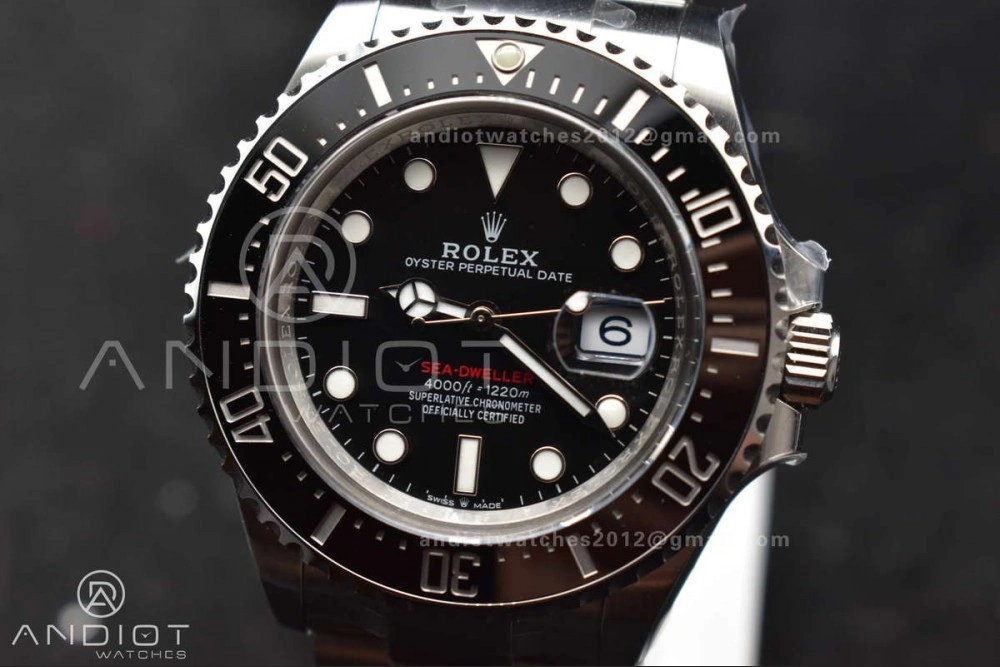 TimelessDesign Sea-Dweller 126600 Clean 1:1 Best Edition 904L SS Case and Bracelet VR 1055