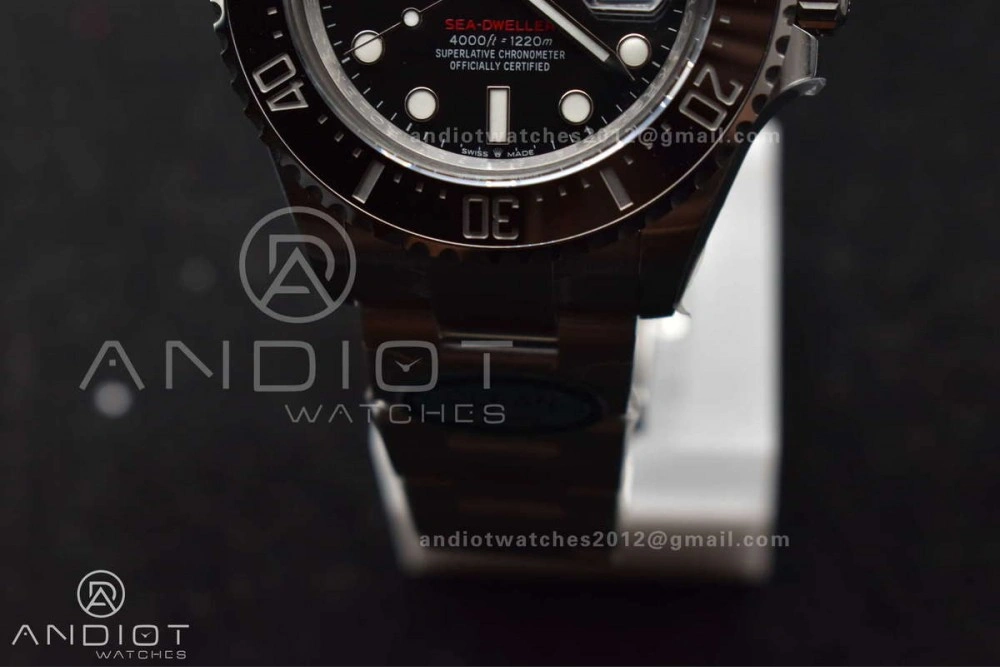 TimelessDesign Sea-Dweller 126600 Clean 1:1 Best Edition 904L SS Case and Bracelet VR 1055