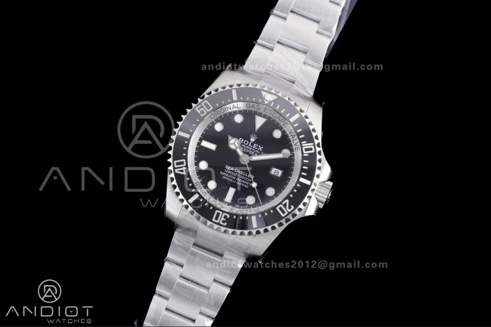 Chic Sea-Dweller 126660 Black Ceramic C+F 1:1 Best Edition 904L SS Case and Bracelet VR 1058