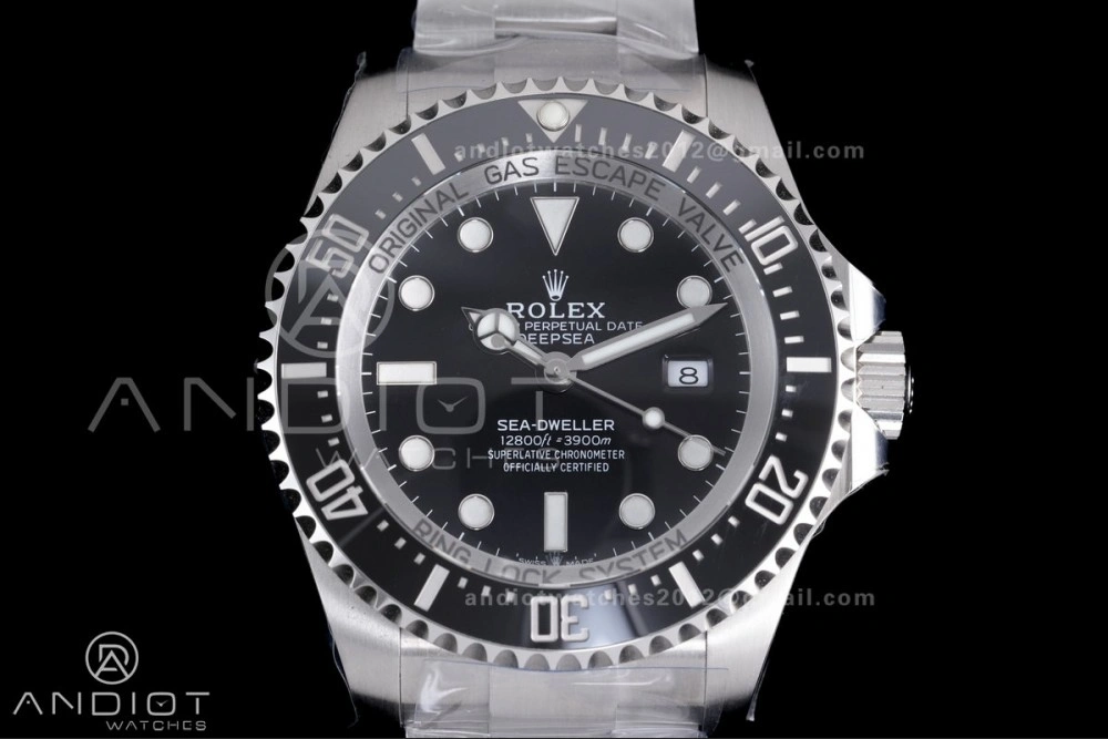 Chic Sea-Dweller 126660 Black Ceramic C+F 1:1 Best Edition 904L SS Case and Bracelet VR 1058