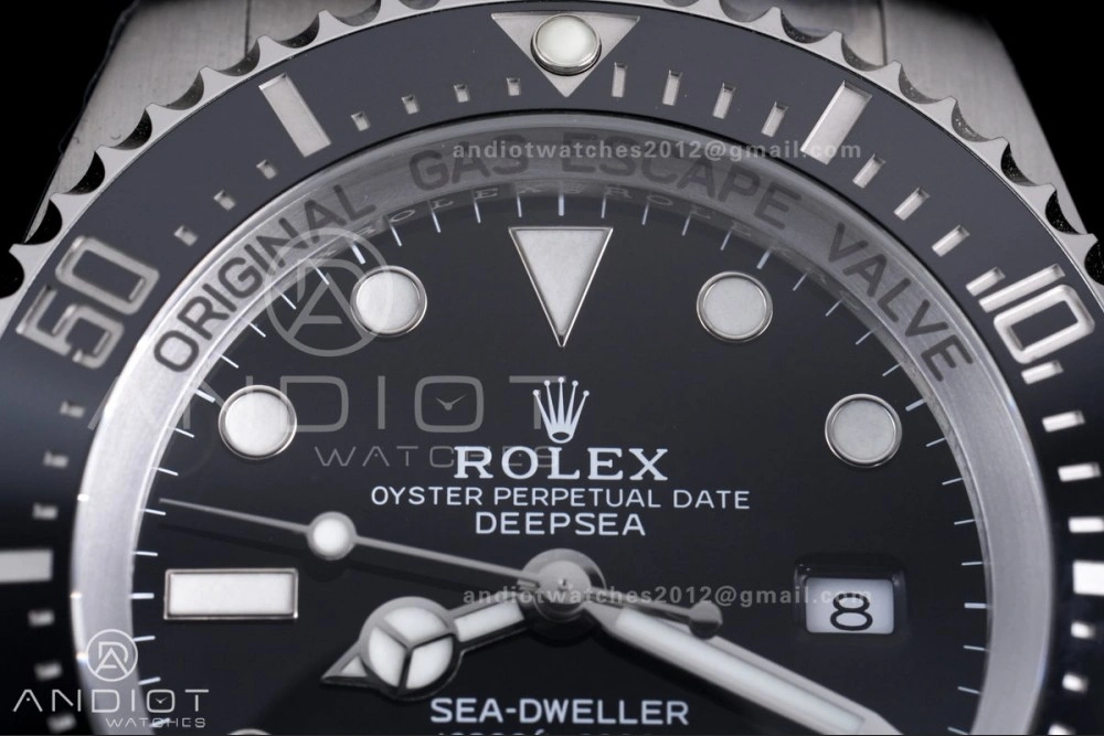 Chic Sea-Dweller 126660 Black Ceramic C+F 1:1 Best Edition 904L SS Case and Bracelet VR 1058