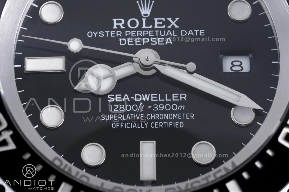 Chic Sea-Dweller 126660 Black Ceramic C+F 1:1 Best Edition 904L SS Case and Bracelet VR 1058