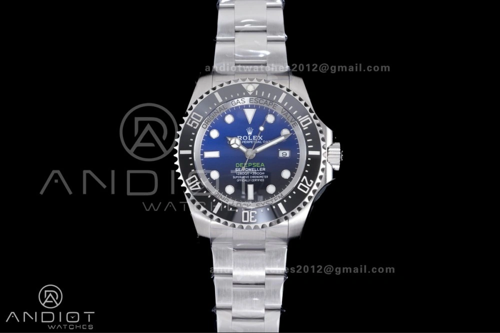 Sea-Dweller 126660 Deep Sea Blue C+F 1:1 Cameron Best Edition 904L SS Case and Bracelet VR SoftTouch 1056