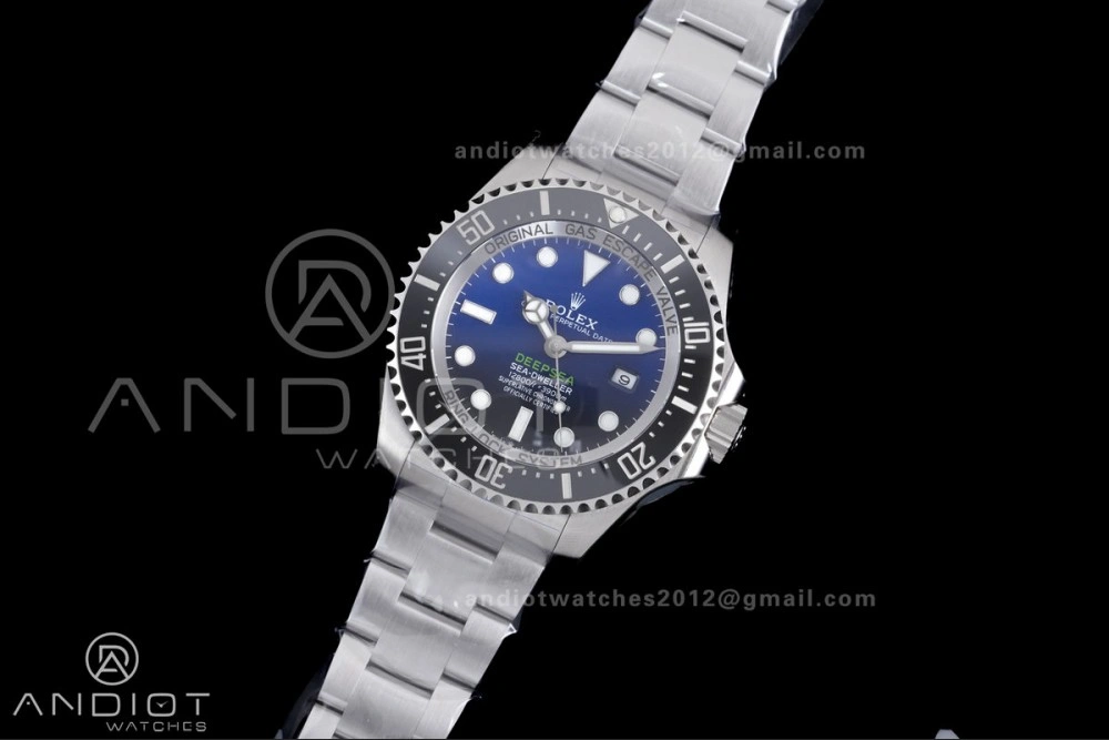 Sea-Dweller 126660 Deep Sea Blue C+F 1:1 Cameron Best Edition 904L SS Case and Bracelet VR SoftTouch 1056