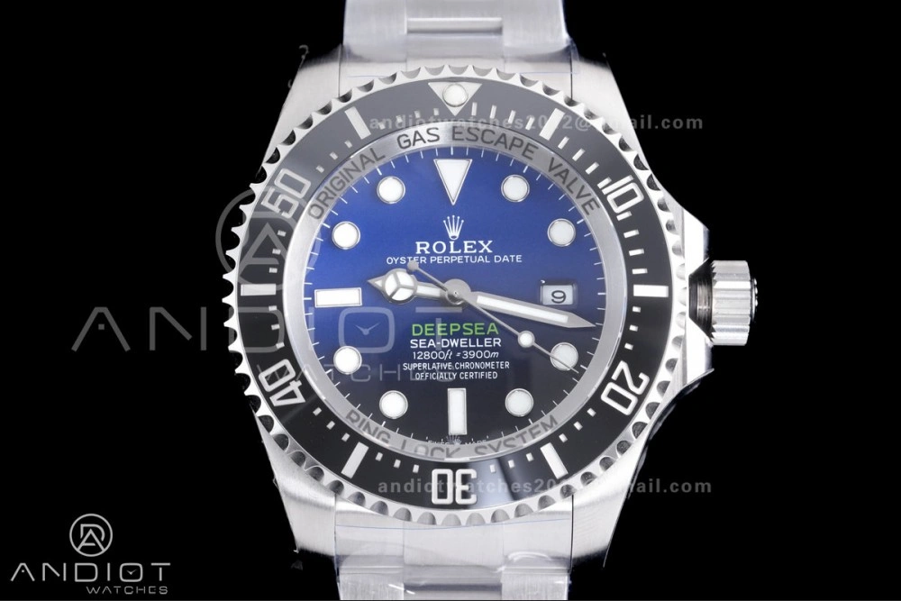 Sea-Dweller 126660 Deep Sea Blue C+F 1:1 Cameron Best Edition 904L SS Case and Bracelet VR SoftTouch 1056