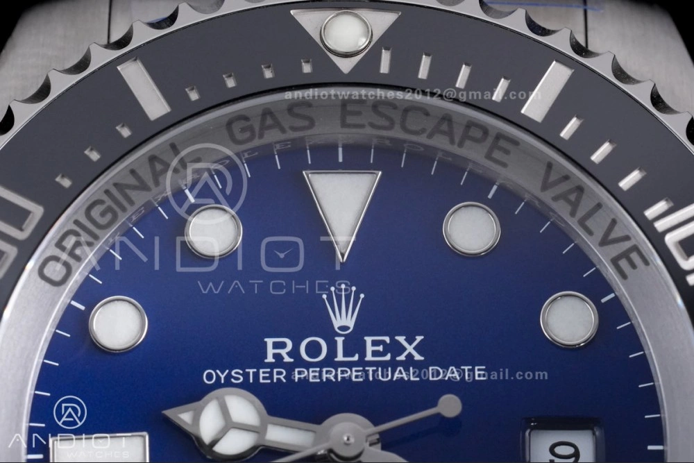 Sea-Dweller 126660 Deep Sea Blue C+F 1:1 Cameron Best Edition 904L SS Case and Bracelet VR SoftTouch 1056
