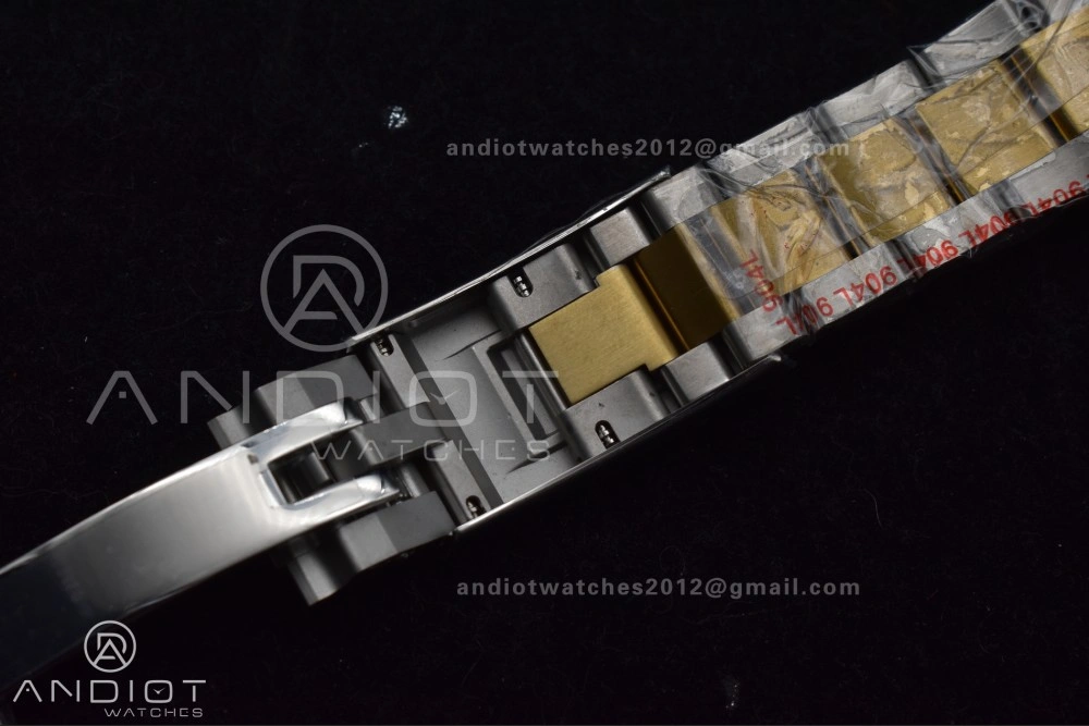 Unisex Sea-Dweller Two Tone SS YG 126603 GMF Best Edition Black Dial on SS YG Bracelet A2824 V 1061