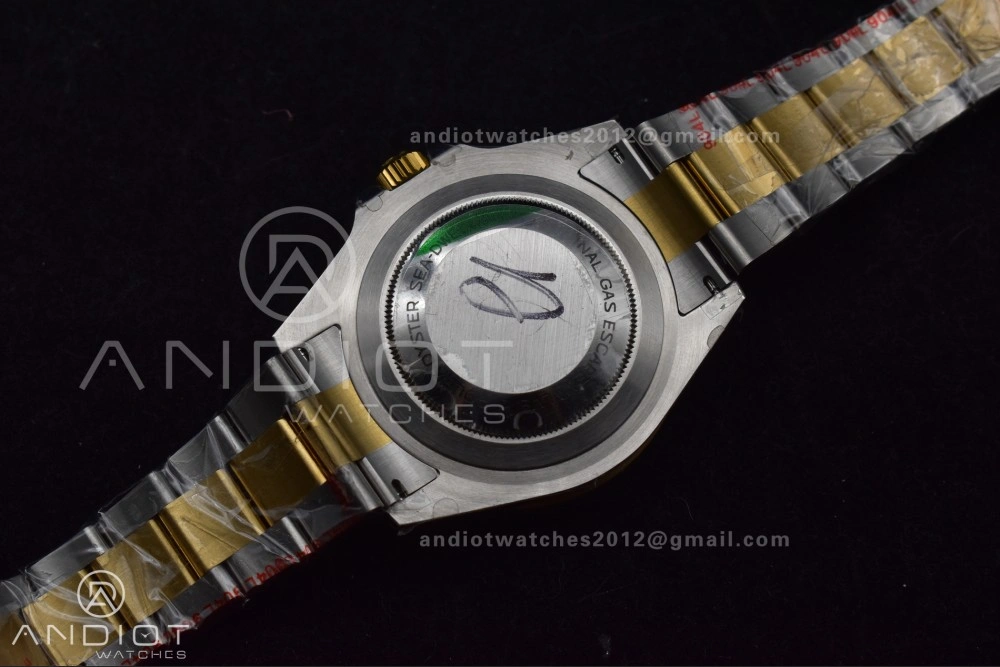 Unisex Sea-Dweller Two Tone SS YG 126603 GMF Best Edition Black Dial on SS YG Bracelet A2824 V 1061