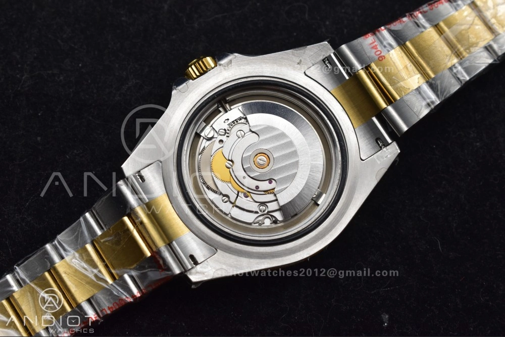 Unisex Sea-Dweller Two Tone SS YG 126603 GMF Best Edition Black Dial on SS YG Bracelet A2824 V 1061