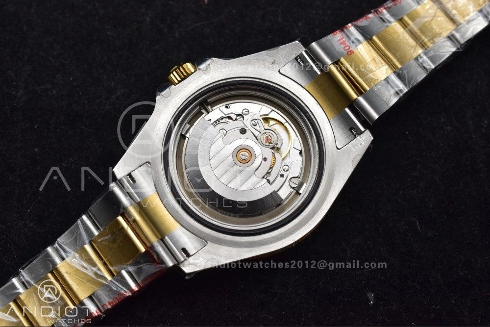 Unisex Sea-Dweller Two Tone SS YG 126603 GMF Best Edition Black Dial on SS YG Bracelet A2824 V 1061