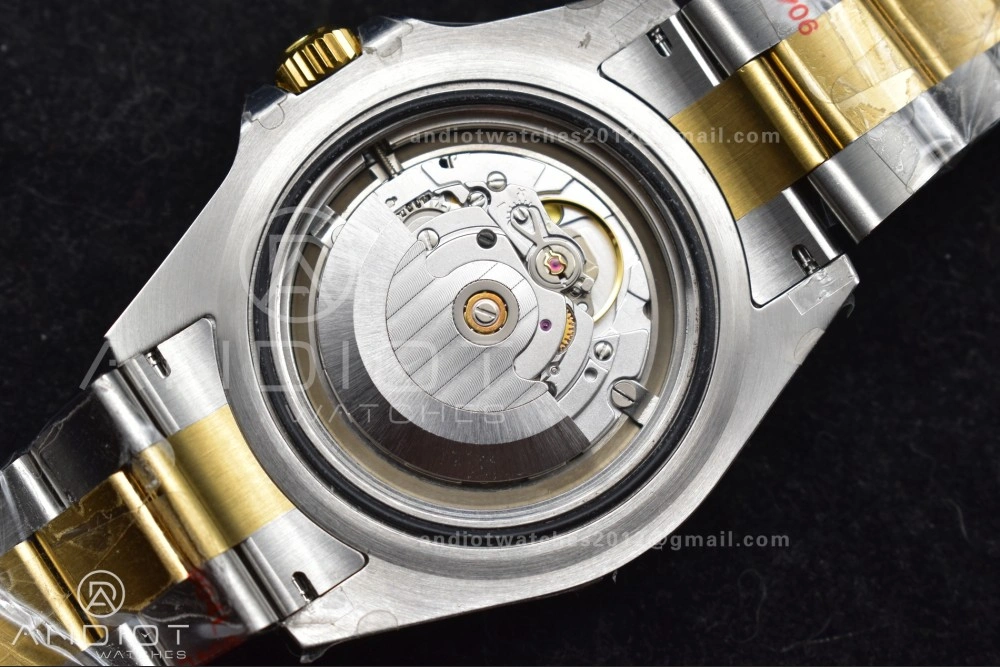 Unisex Sea-Dweller Two Tone SS YG 126603 GMF Best Edition Black Dial on SS YG Bracelet A2824 V 1061