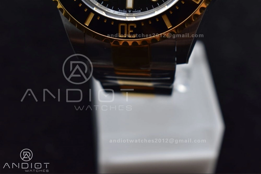 Sea-Dweller Two Tone SS YG 126603 VSF Best Edition Black Dial on SS YG Bracelet VS Affordable 1073