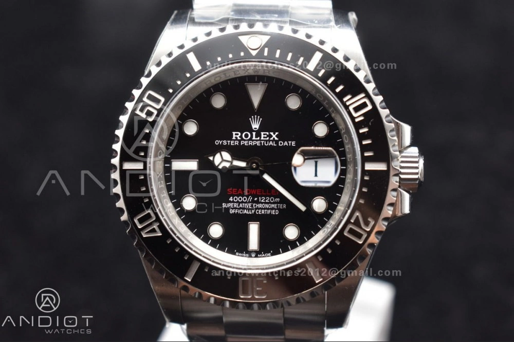 Thermal Seadweller 126600 43mm 904L SS SS Blk VSF VS 454