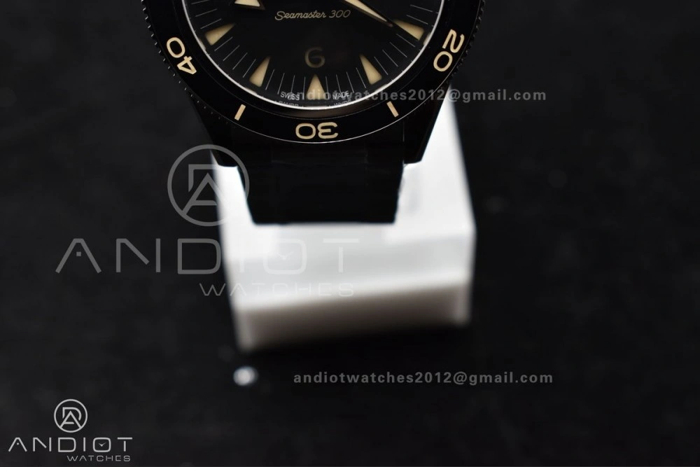 QuickDry Seamaster 300 Heritage VSF 1:1 Best Edition Black Dial on SS Bracelet A8912 Super Clone 1060