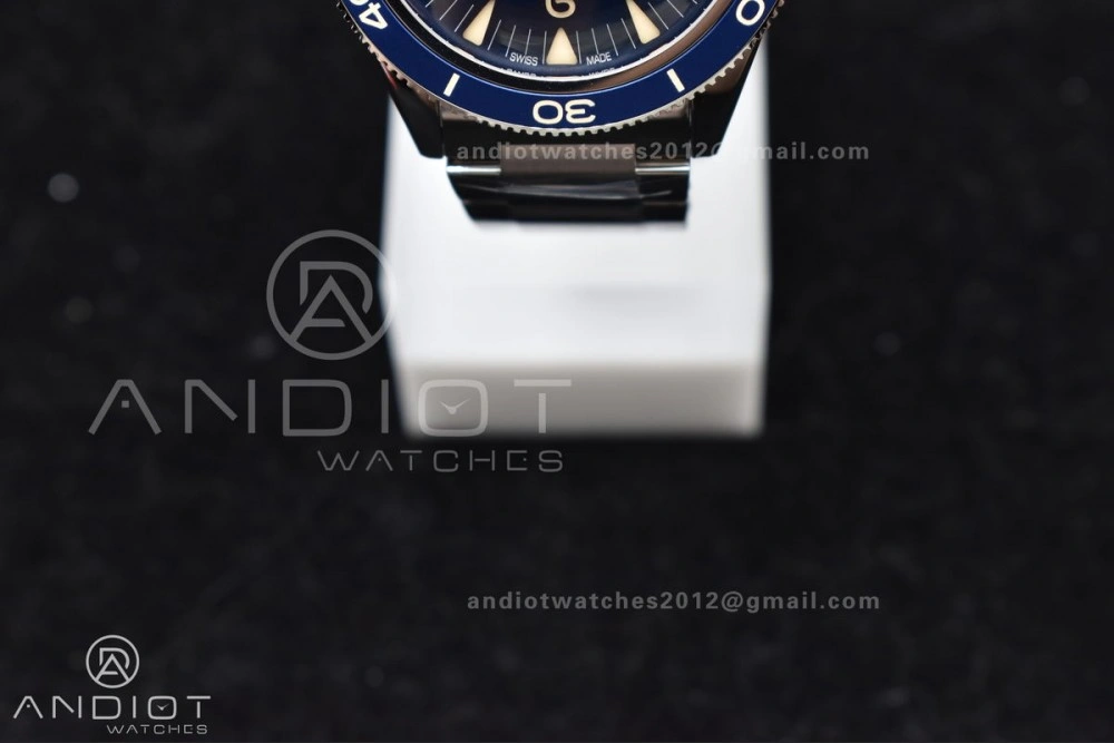 Seamaster 300 Heritage VSF 1:1 Best Edition Blue Dial On SS Bracelet A8912 Super Clone QuickDry 56