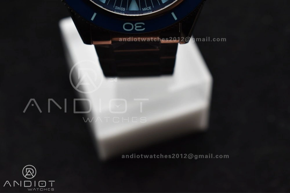 Practical Seamaster 300 Heritage VSF 1:1 Best Edition Blue Dial on SS Bracelet A8912 Super Clone 51