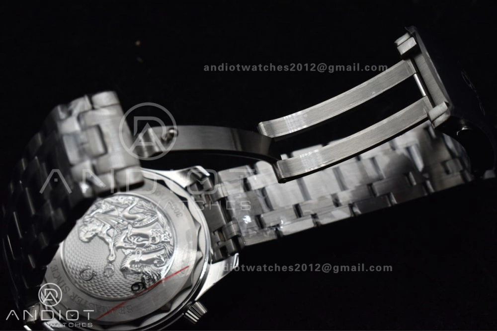 Seamaster 300 VSF 1:1 Best Edition Summer Blue Dial on SS Bracelet A Soft 53