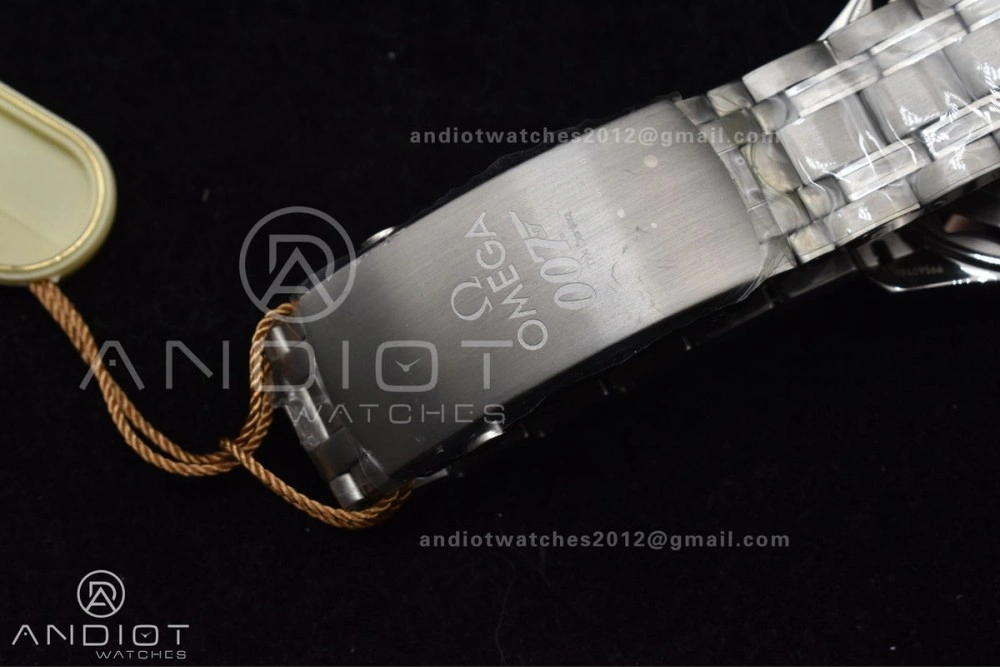 Flexible Seamaster 300M 007 Platinum VSF 1:1 Best Edition Gray Dial on SS Bracelet A 55