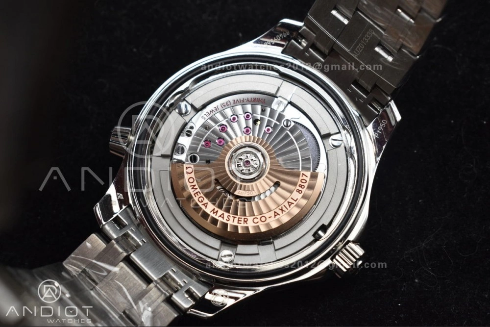 Flexible Seamaster 300M 007 Platinum VSF 1:1 Best Edition Gray Dial on SS Bracelet A 55