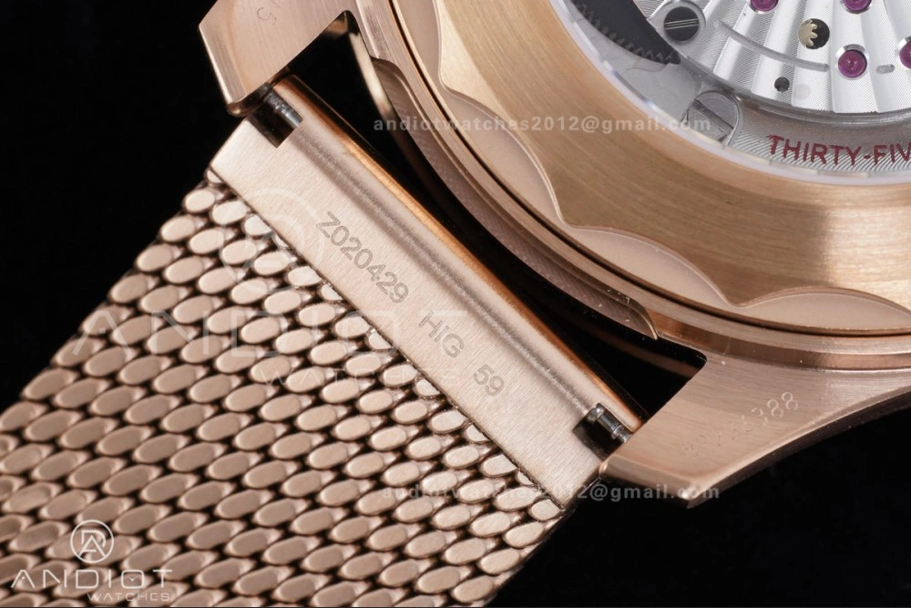 Seamaster 300M Diver Rose Gold VSF 1:1 Best Edition Black Dial on Mesh Bracelet A NewStyle 65