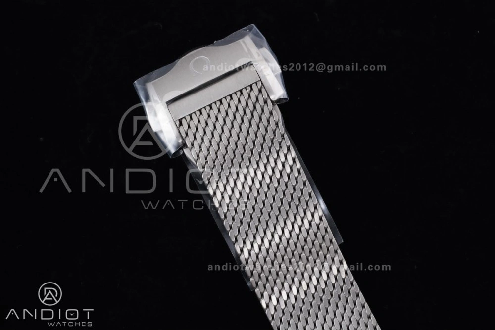 FlexibleFit Seamaster 300M Diver Rose Gold VSF 1:1 Best Edition Green Dial on Mesh Bracelet A 64