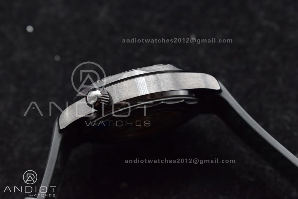 QuickDry Seamaster 300m 43.5mm Black Ceramic VSF 1:1 Best Edition Black Dial on Black Rubber Strap A 1066