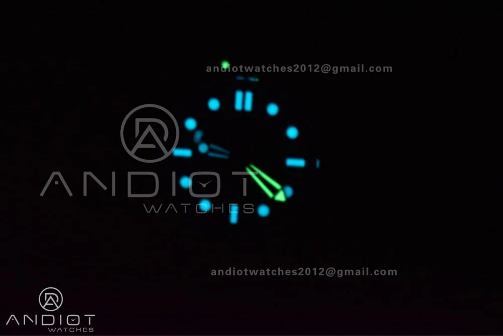 QuickDry Seamaster 300m 43.5mm Black Ceramic VSF 1:1 Best Edition Black Dial on Black Rubber Strap A 1066