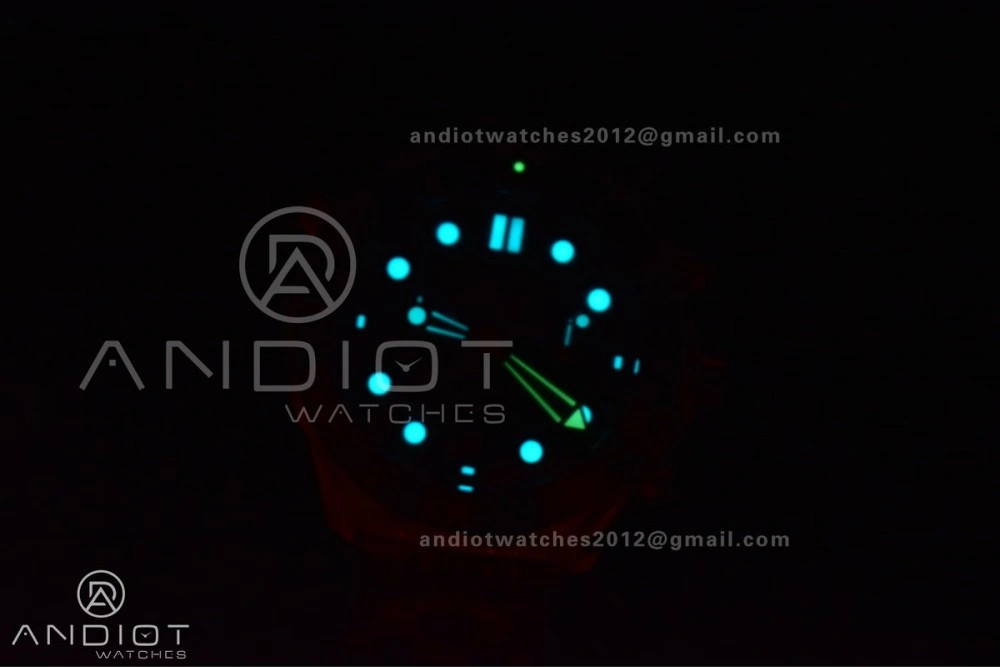 Durable Seamaster 300m Chrono SS RG OMF 1:1 Best Edition Black Dial on SS Strap A 63