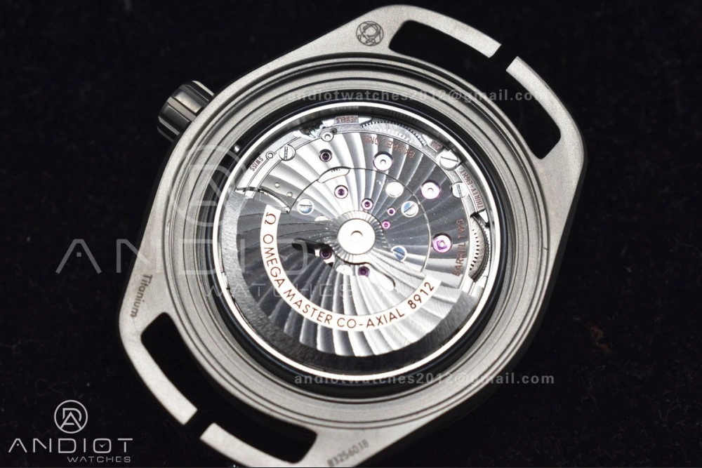 Seamaster 6000M Ultra Deep SS SBF 1:1 Best Edition Black Dial on Black Nylon Strap A8912 Super Clone Resilient 7