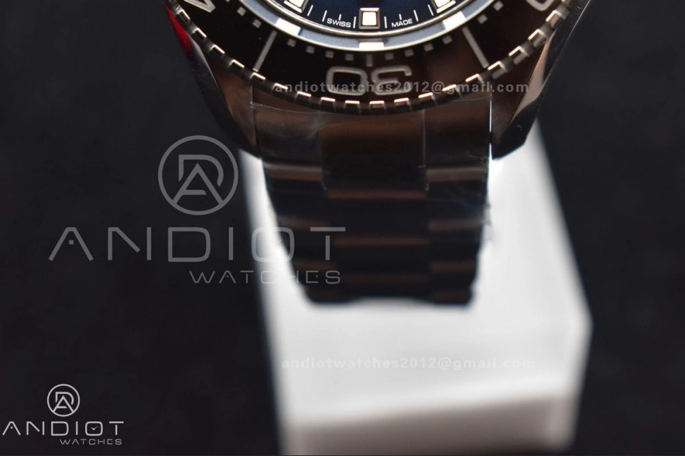 Seamaster 6000M Ultra Deep SS SBF 1:1 Best Edition Deep Blue Dial on SS Bracelet A8912 Super Clone WellDesigned 20