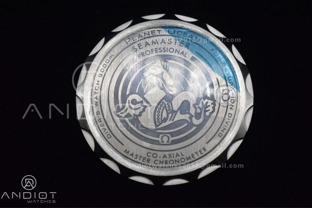 Seamaster 6000M Ultra Deep SS SBF 1:1 Best Edition Deep Blue Dial on SS Bracelet A8912 Super Clone WellDesigned 20