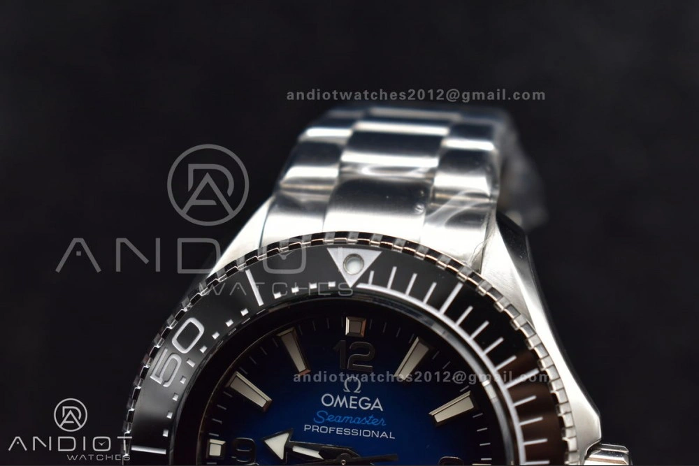 Seamaster 6000M Ultra Deep SS TF 1:1 Best Edition Blue Dial Black Ceramic Bezel on SS Bracelet A ModernLook 1071