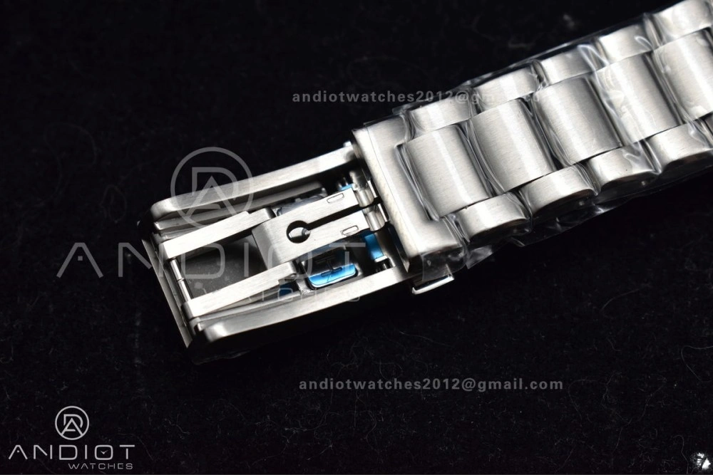 Seamaster 6000M Ultra Deep SS TF 1:1 Best Edition White Dial Blue Ceramic Bezel on SS Bracelet A Durable 70
