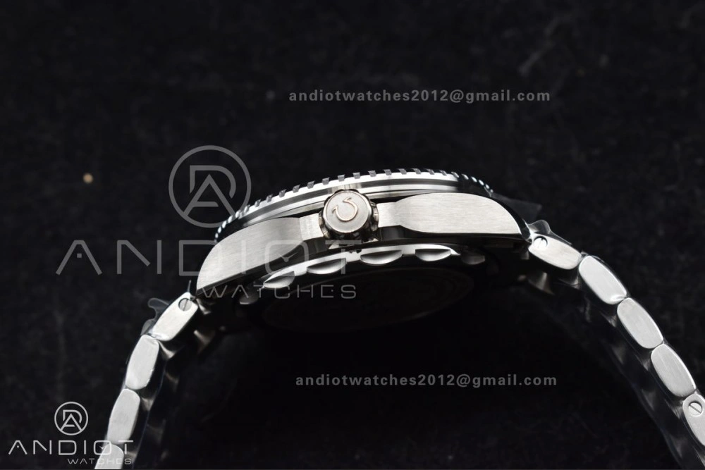 TimelessDesign Seamaster 6000M Ultra Deep SS VSF 1:1 Best Edition Summer Blue Dial on SS Bracelet A8912 Super Clone 77