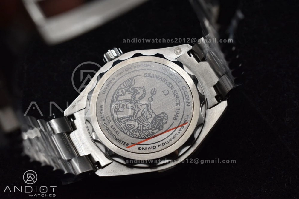 TimelessDesign Seamaster 6000M Ultra Deep SS VSF 1:1 Best Edition Summer Blue Dial on SS Bracelet A8912 Super Clone 77