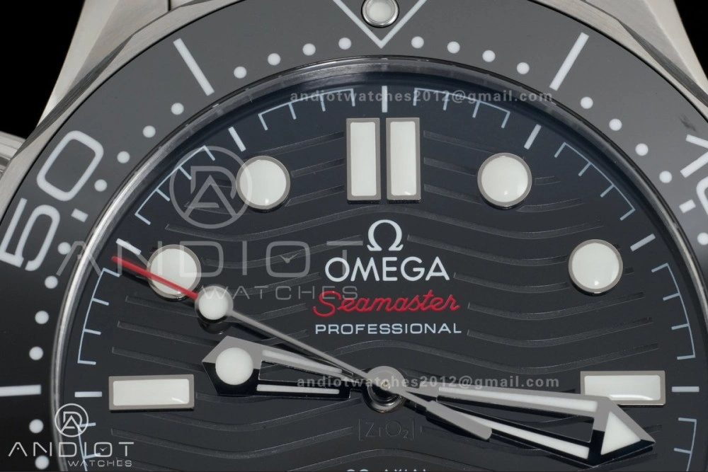 Sustainable Seamaster Diver 300M Black Ceramic Bezel V4 VSF 1:1 Best Edition Black Dial On SS Bracelet Super Clone Asian 87