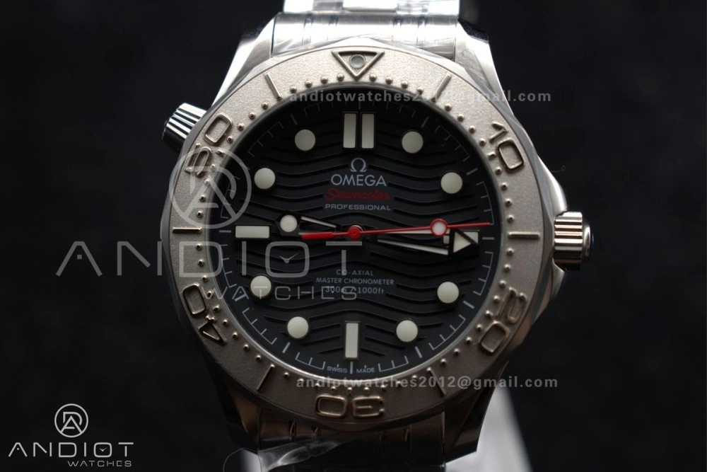 Seamaster Diver 300M Nekton VSF 1:1 Best Edition Black Dial on SS Bracelet A EyeCatching 1085