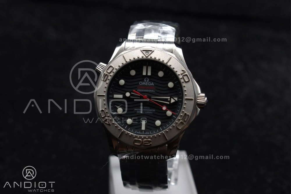 Seamaster Diver 300M Nekton VSF 1:1 Best Edition Black Dial on SS Bracelet A EyeCatching 1085