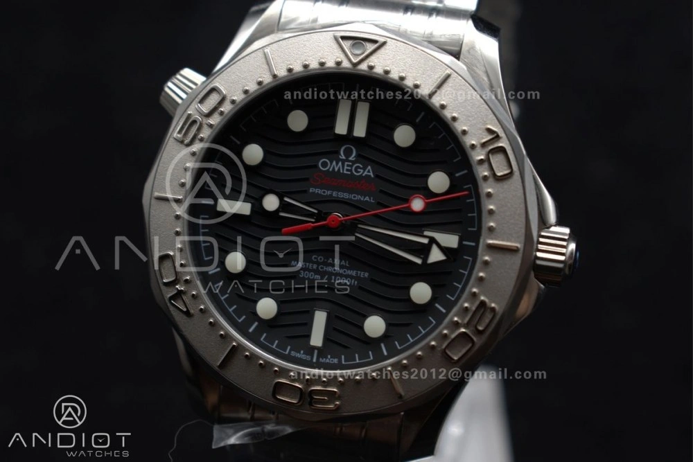 Seamaster Diver 300M Nekton VSF 1:1 Best Edition Black Dial on SS Bracelet A EyeCatching 1085
