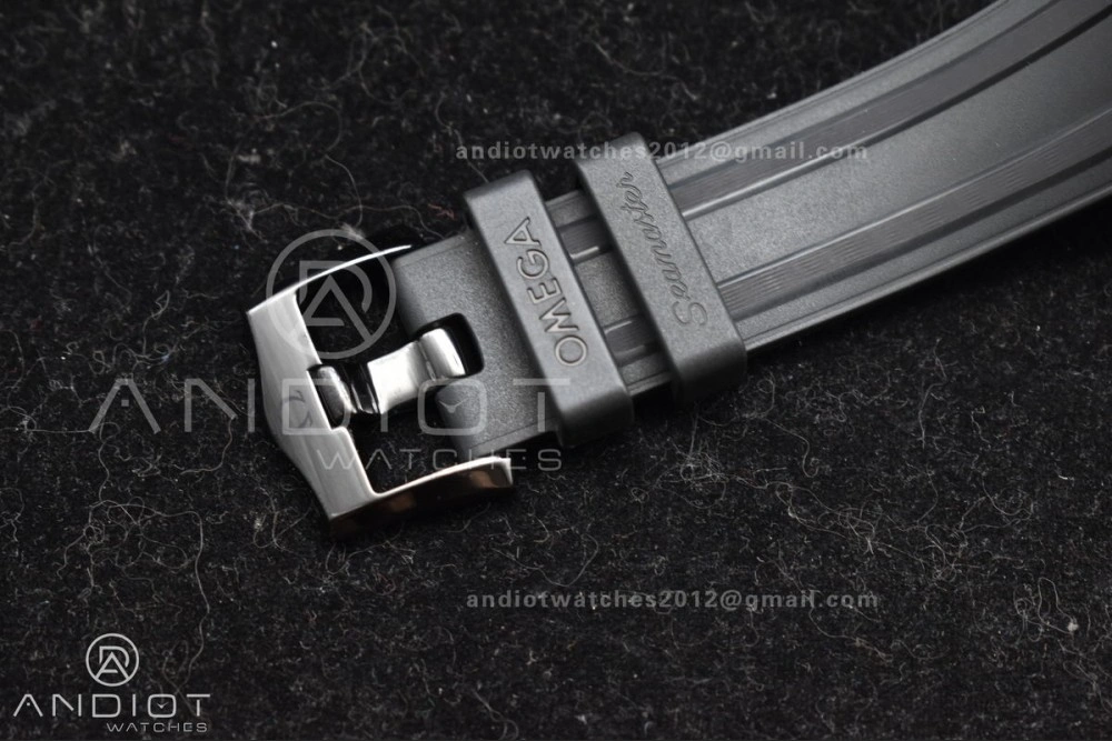 Seamaster Diver 300M PVD VSF Best Edition Black Dial on Black Rubber Strap A EasyMatch 76