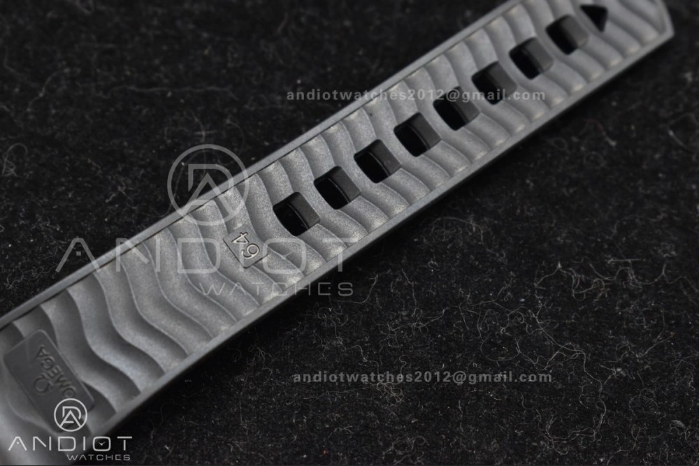 Seamaster Diver 300M PVD VSF Best Edition Black Dial on Black Rubber Strap A EasyMatch 76